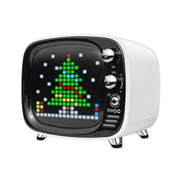 Divoom Tivoo Unique portable smart bluetooth speaker & alarm clock
