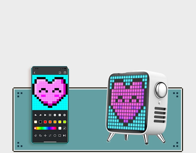 Divoom Tivoo Max Pixel tone bluetooth alarm clock