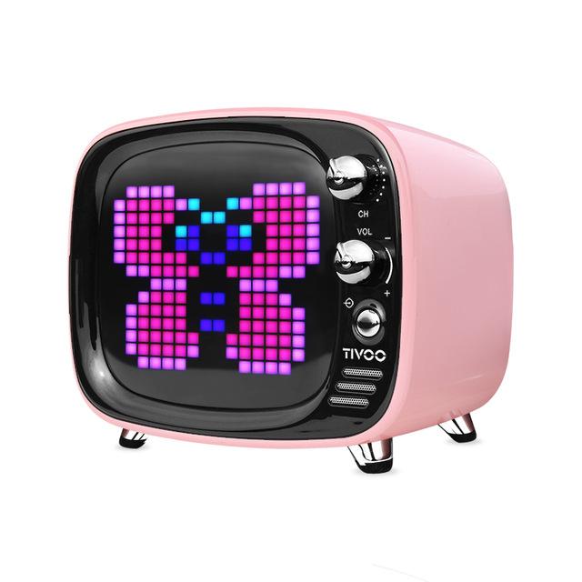 Divoom Tivoo Unique portable smart bluetooth speaker & alarm clock