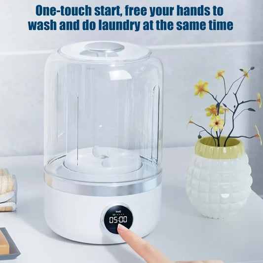 Portable Mini Washer, USB Rechargeable Cordless
